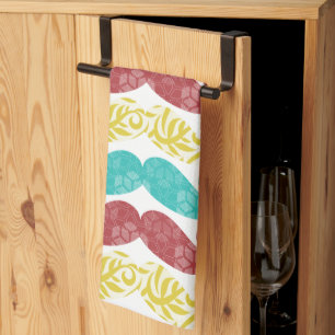 Moustache  Mr. Hipster Vintage Retro Tea Towel