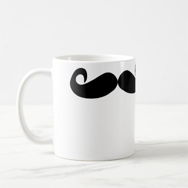 Moustache Mug (Left)