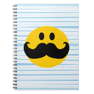 Moustache Notebook