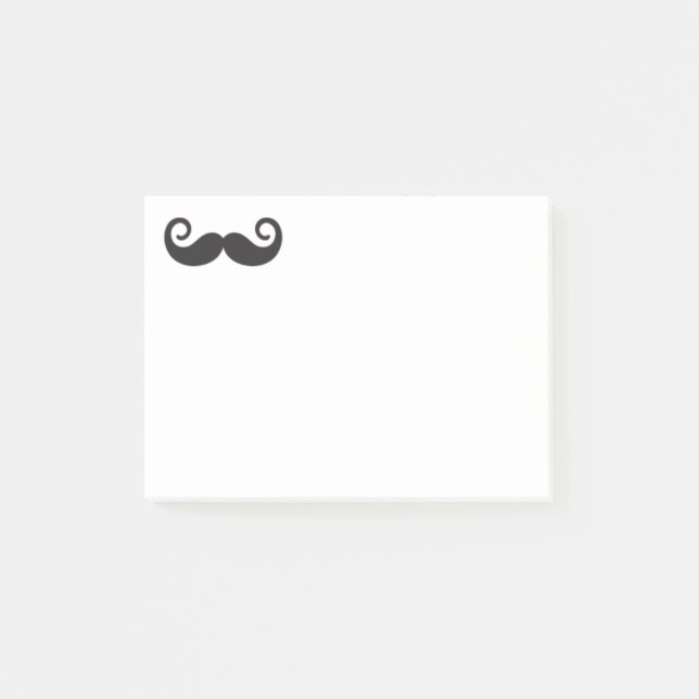 Moustache Notepad (Front)