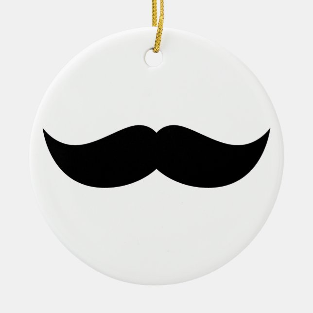Moustache Ornament (Front)