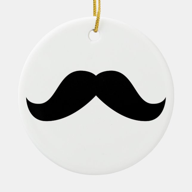 Moustache Ornament (Front)