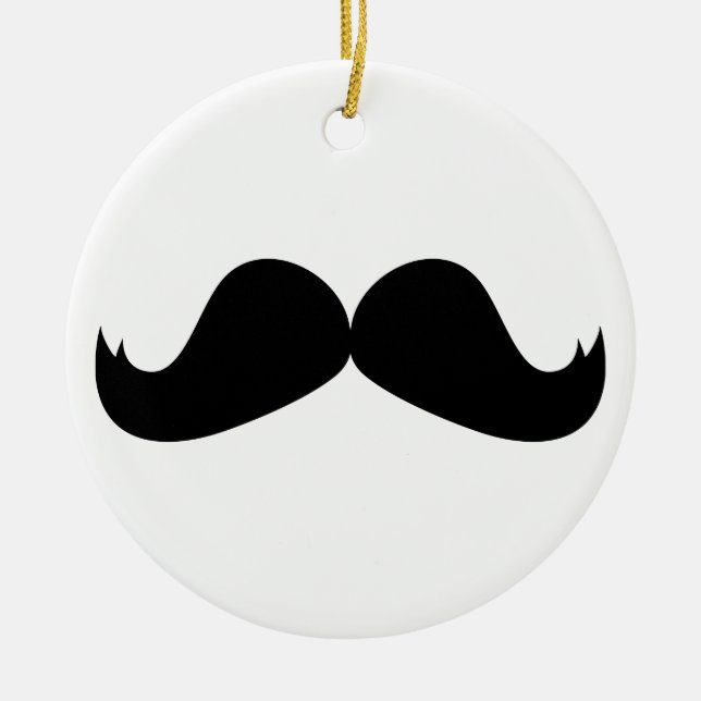 Moustache Ornament (Front)