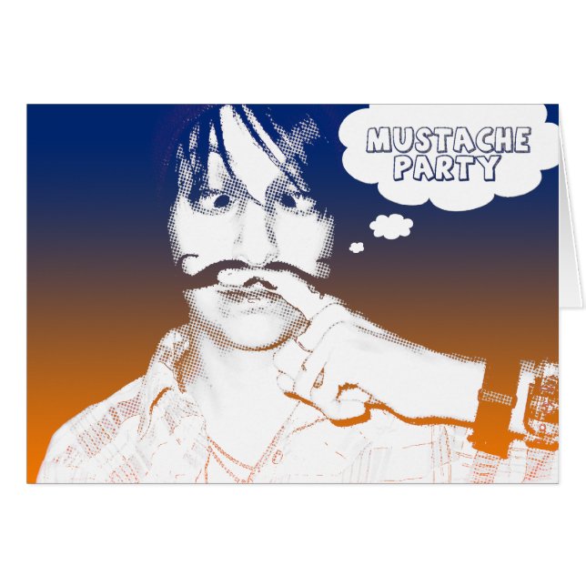 moustache party : comic staches (Front Horizontal)