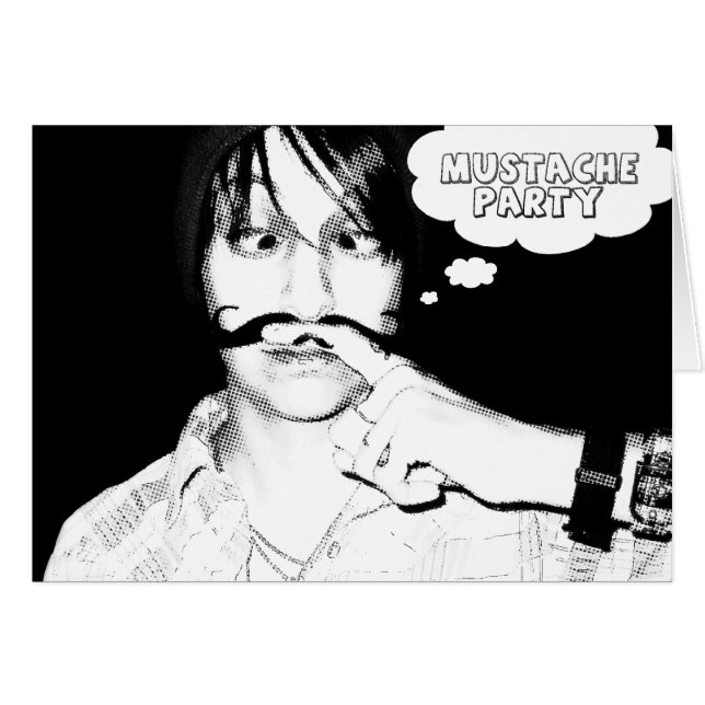 moustache party : comic staches (Front Horizontal)