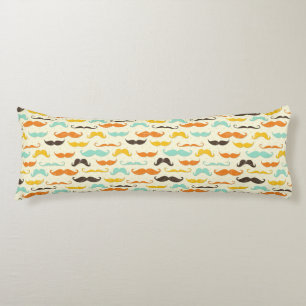Moustache pattern 3 body cushion