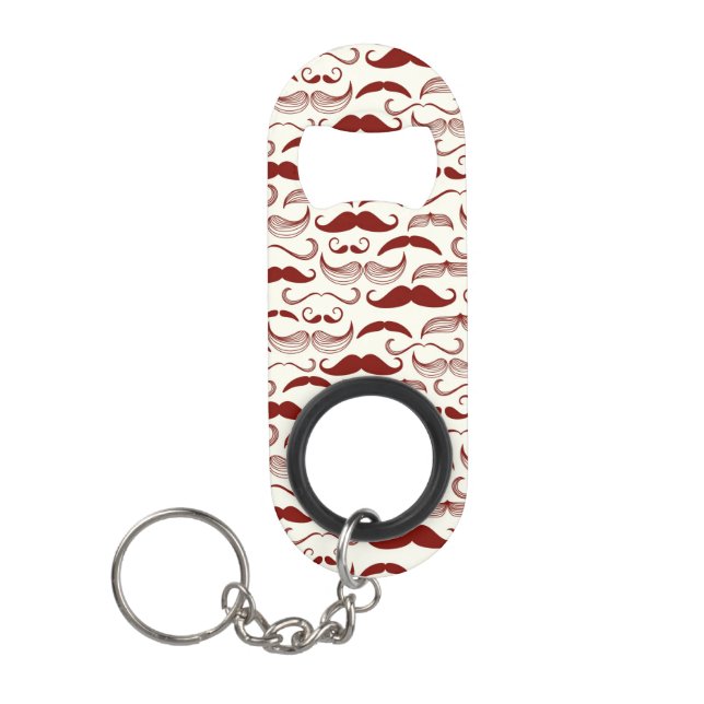 Moustache pattern, retro style 3 (Front)