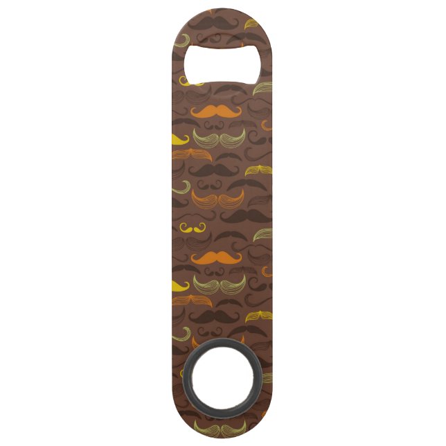 Moustache pattern, retro style 5 (Front)