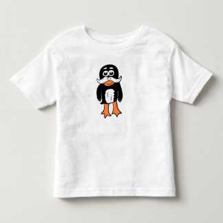 Moustache Penguin Toddler T-Shirt
