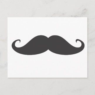 Moustache Postcard