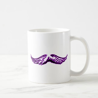 Moustache Purple Black The MUSEUM Zazzle Gifts Coffee Mug