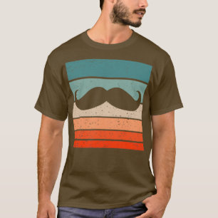 Moustache Retro Style Vintage 24 T-Shirt