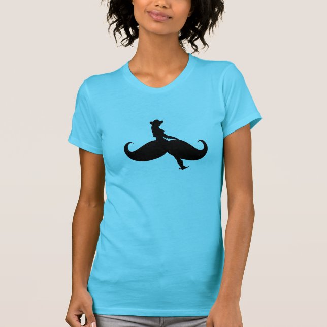 Moustache Rider T-Shirt (Front)