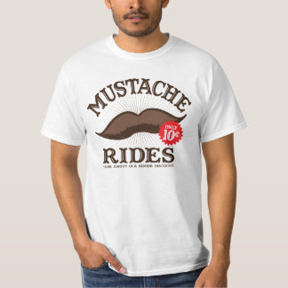 Moustache Rides T-Shirt