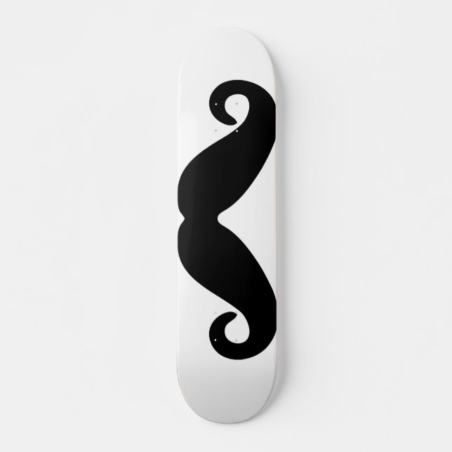 moustache skateboard (Front)