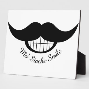 Moustache Smile Plaque