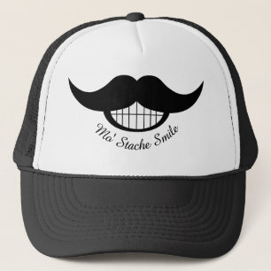 Moustache Smile Trucker Hat