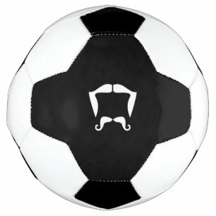 Moustache Soccer Ball