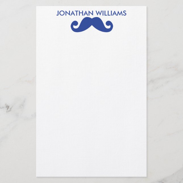 Moustache Stationery (Front)