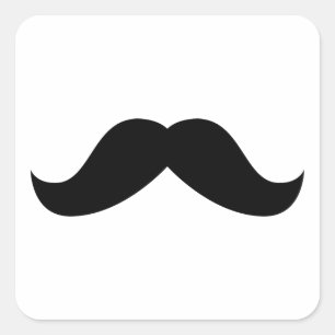 Moustache Sticker