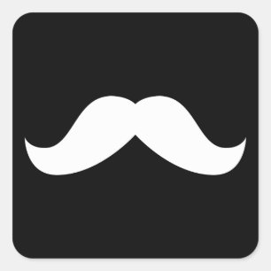 Moustache Sticker