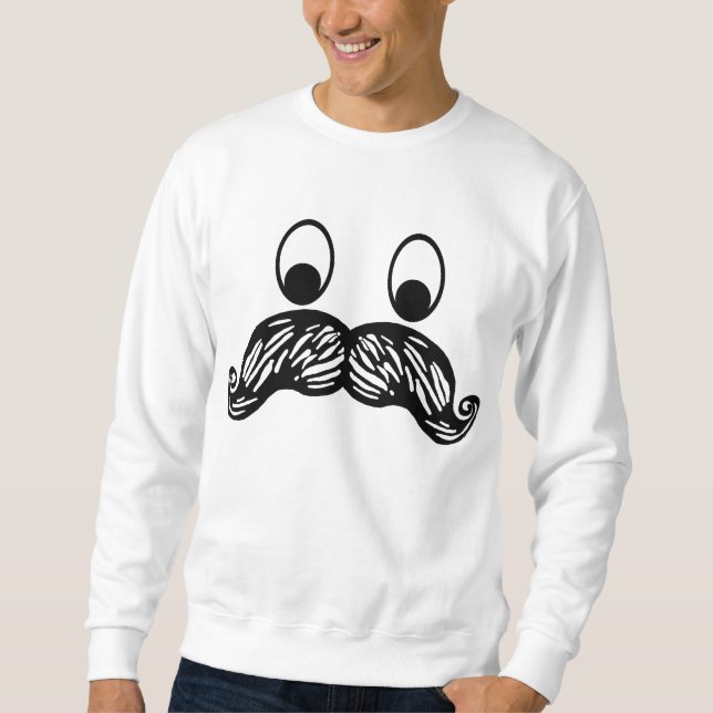 Moustache Sweater (Front)