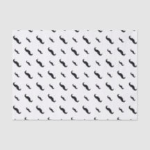 Moustache Tissue Paper