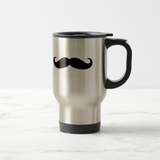 Moustache Travel Mug