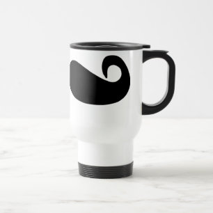 Moustache Travel Mug