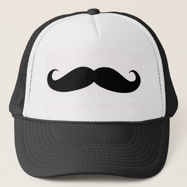 moustache trucker hat (Front)