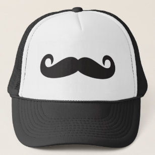 Moustache Trucker Hat