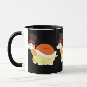 Moustache Turtle Mug