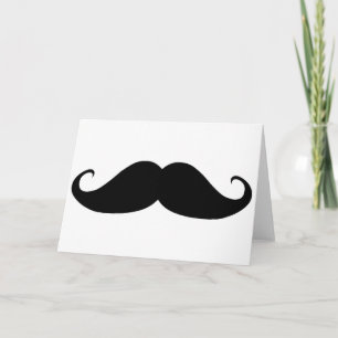 Moustache You Why? Card