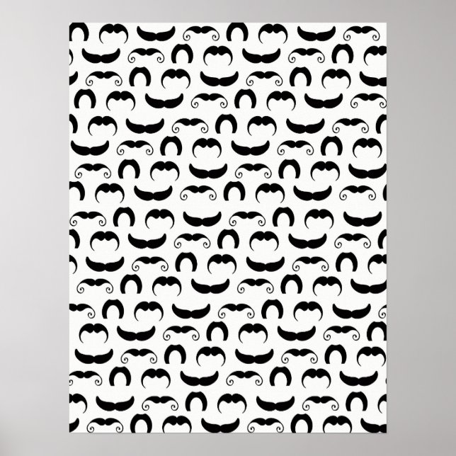 Moustaches Poster (Front)