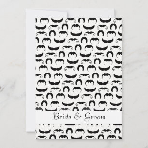 Moustaches Wedding Invitation