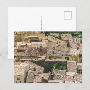 Moustiers Sainte Marie Holiday Postcard