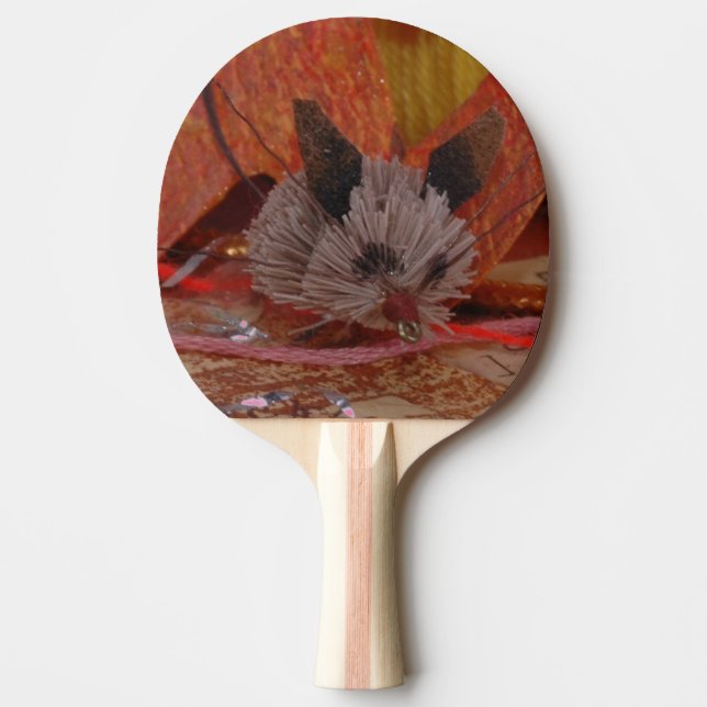 "Mousy Bass Fly" Ping Pong Paddle (Front)