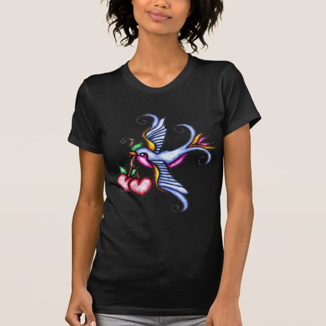Mouth Full of Cherries T-Shirt (Front)