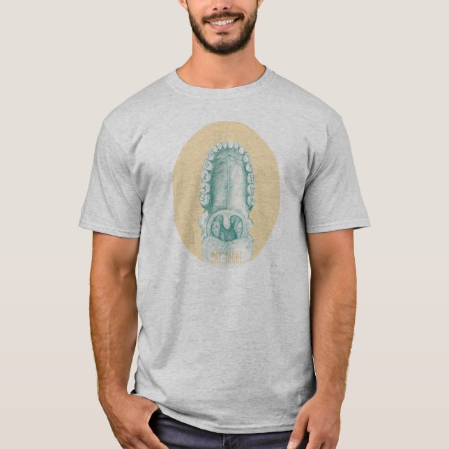 Mouth Graphic Tee - Say Ahhh (Front)