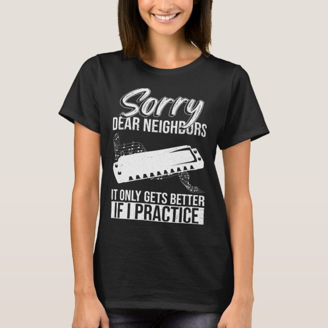 Mouth Harp And harmonicist T-Shirt (Front)