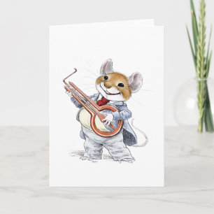 Mouth Harp Mouse Card