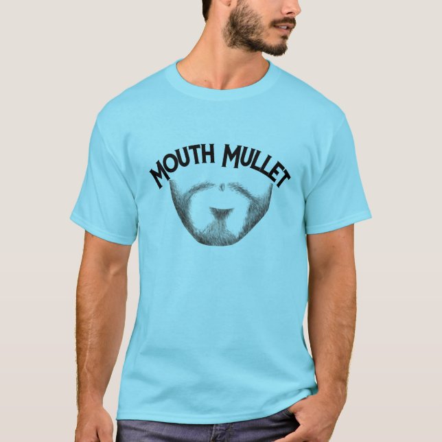 Mouth Mullet T-Shirt (Front)