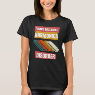 Mouth Organ French Harp & Harmonica Player T-Shirt