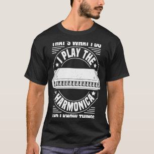 Mouth Organ Harmonicist & Harmonica Player T-Shirt