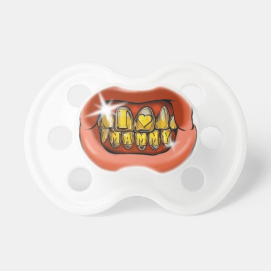 rainbow teeth from pacifier
