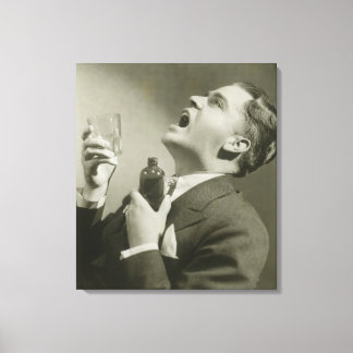 Mouthcare Canvas Print