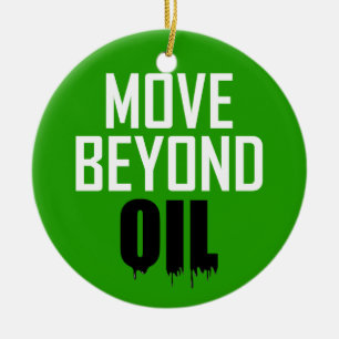 Move Beyond Oil Ceramic Tree Decoration