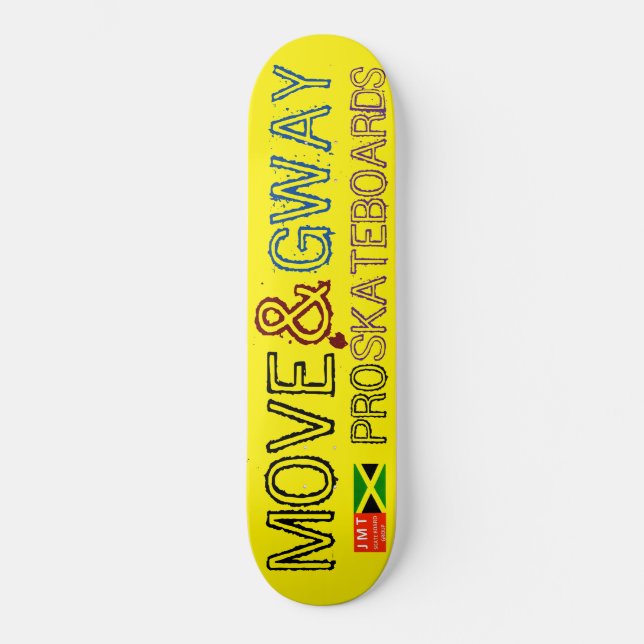 MOVE & GWAY SKATEBOARDS  / JMT USA (Front)