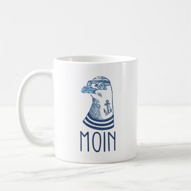 Möve Moin Anker v Northern Germany Coffee Mug (Left)