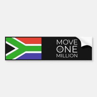Move One Million Bumper Sticker